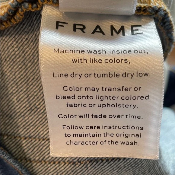 Frame Denim Indigo Slim Jeans